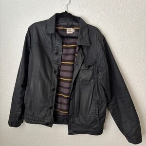 Flint and Tinder flannel lined waxed jacket